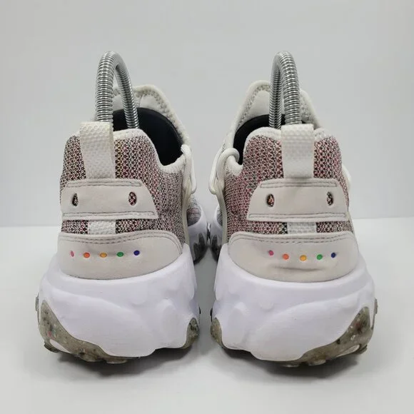 Nike 9 React Presto Flyknit Men's Multicolor Running Shoes CN1709-100 US Size 10 - Picture 4 of 8